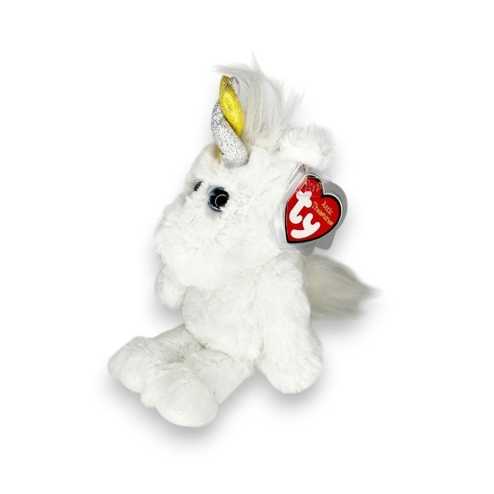 Agnus the Unicorn 8" Ty Attic Treasure | Enchanted Dreamer | Mint Heart Tag